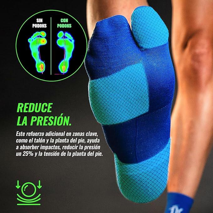 Calcetines Biomecánicos Running Pro Azul 2/6