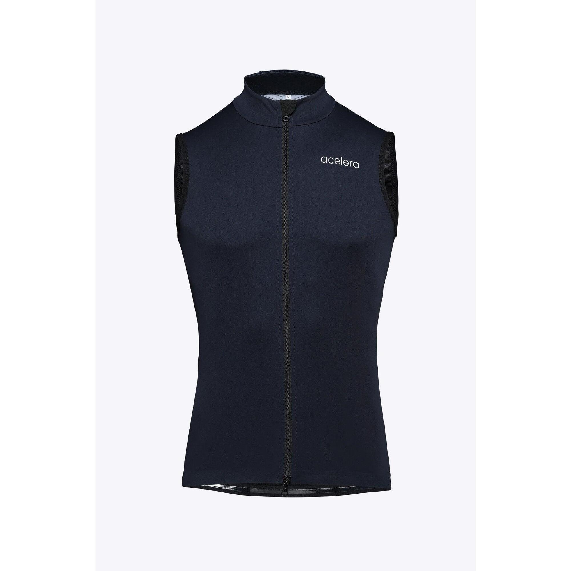 Acelera - Professional Gilet De Cyclisme Coupe-vent Pour Homme - Coupe Vent - Noir - 48 Xl - Decathlon