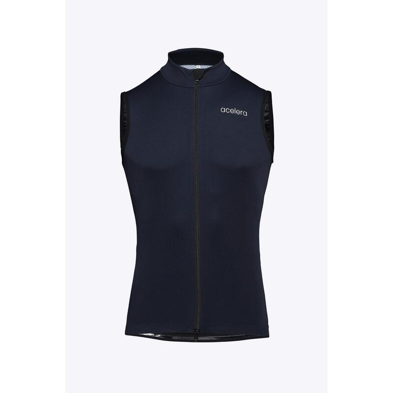 Gilet in maglia a coste - Scollatura profonda - Senza maniche - Bianco Gilet in maglia a coste - Scollatura profonda - Senza maniche - Bianco