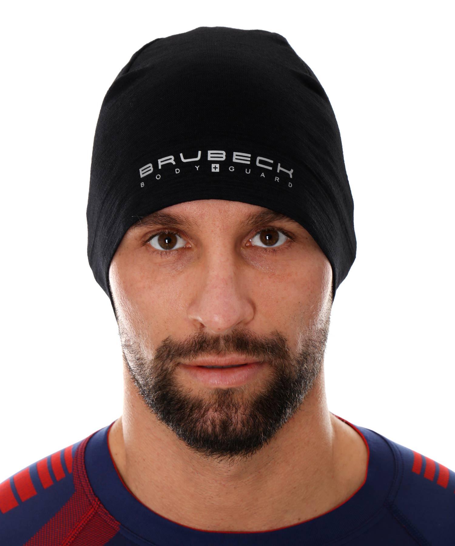 Czapka wełniana dwuwarstwowa unisex Brubeck EXTREME WOOL 2/4
