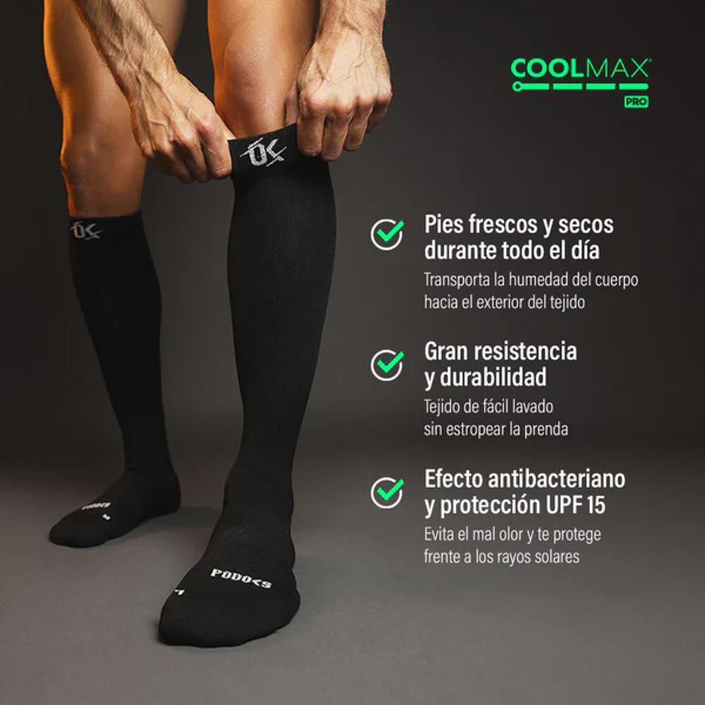 Calcetines Biomecánicos Confort Piernas Cansadas Negro 3/6