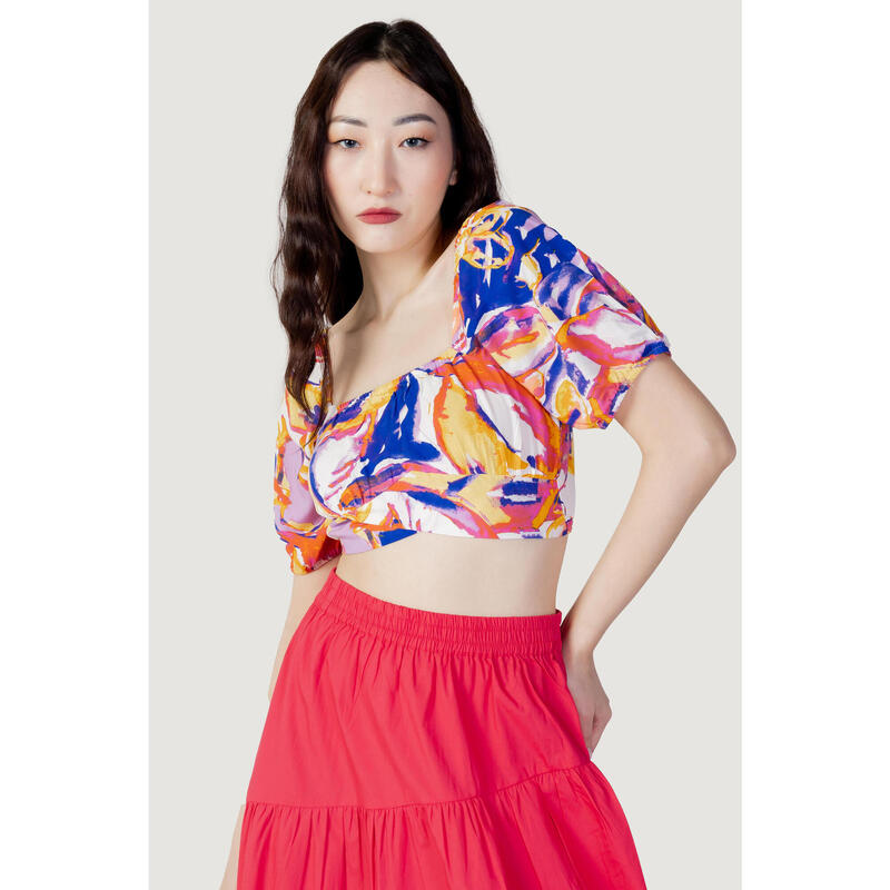 ONLY Onlnova Life Vis Jamilla AOP Jupe Femme - Taille Élastique Confortable