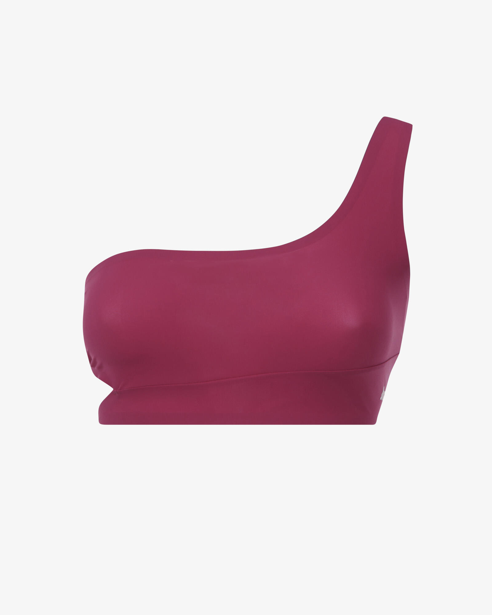 top per costume da bagno  viola da donna in mat. sintetico da nuoto 4/4