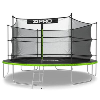 Second Life - Trampolina Zipro Jump Pro z siatką wewn. 14FT 435cm - stan dobry