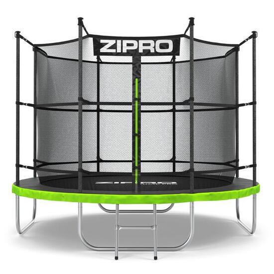 Second Life - Trampolina Zipro Jump Pro z siatką wewn. 8FT 252cm - stan dobry