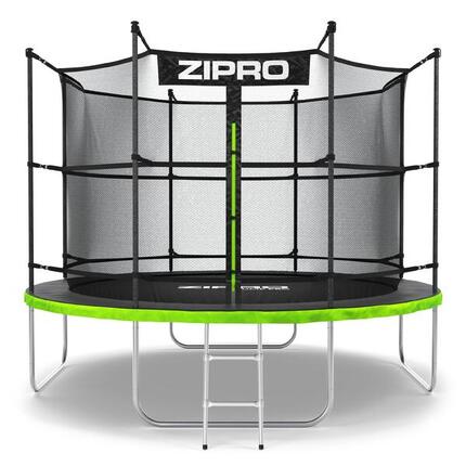 Second Life - Trampolina Zipro Jump Pro z siatką wewn. 10FT 312cm - stan dobry