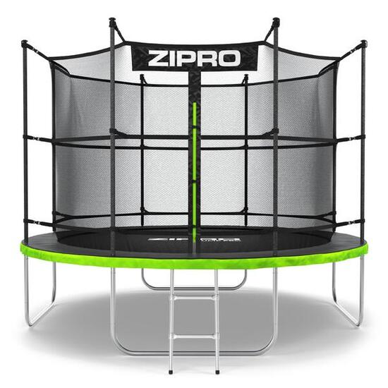 Second Life - Trampolina Zipro Jump Pro z siatką wewn. 10FT 312cm - stan dobry