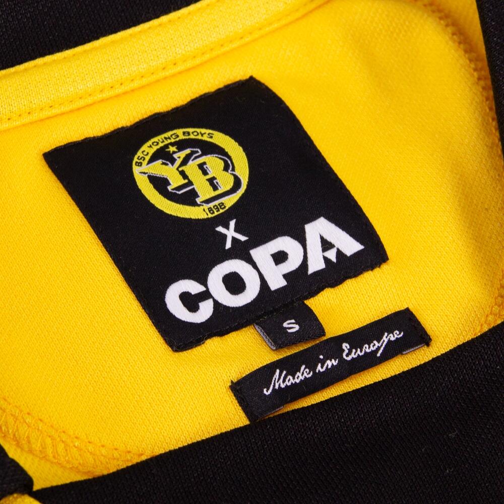 Retro Voetbalshirt - Heren - BSC Young Boys 1980 - 81 - Geel 5/7