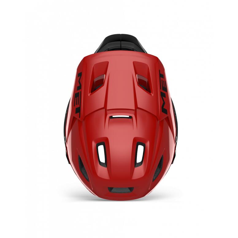 MET Parachute MCR Mips Fullface Helmet Red Black 52-56cm (Small) 3/5