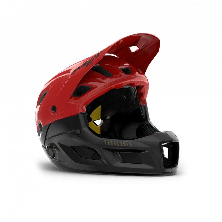 MET Parachute MCR Mips Fullface Helmet Red Black 52-56cm (Small) 4/5