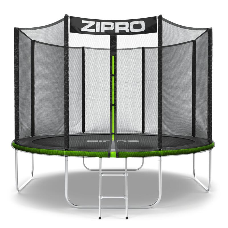 Second Life - Trampolina Zipro Jump Pro z siatką zewn. 10FT 312cm - stan dobry