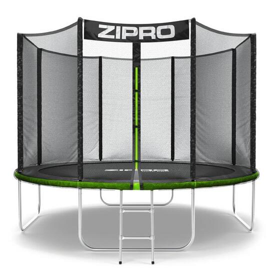 Second Life - Trampolina Zipro Jump Pro z siatką zewn. 10FT 312cm - stan dobry
