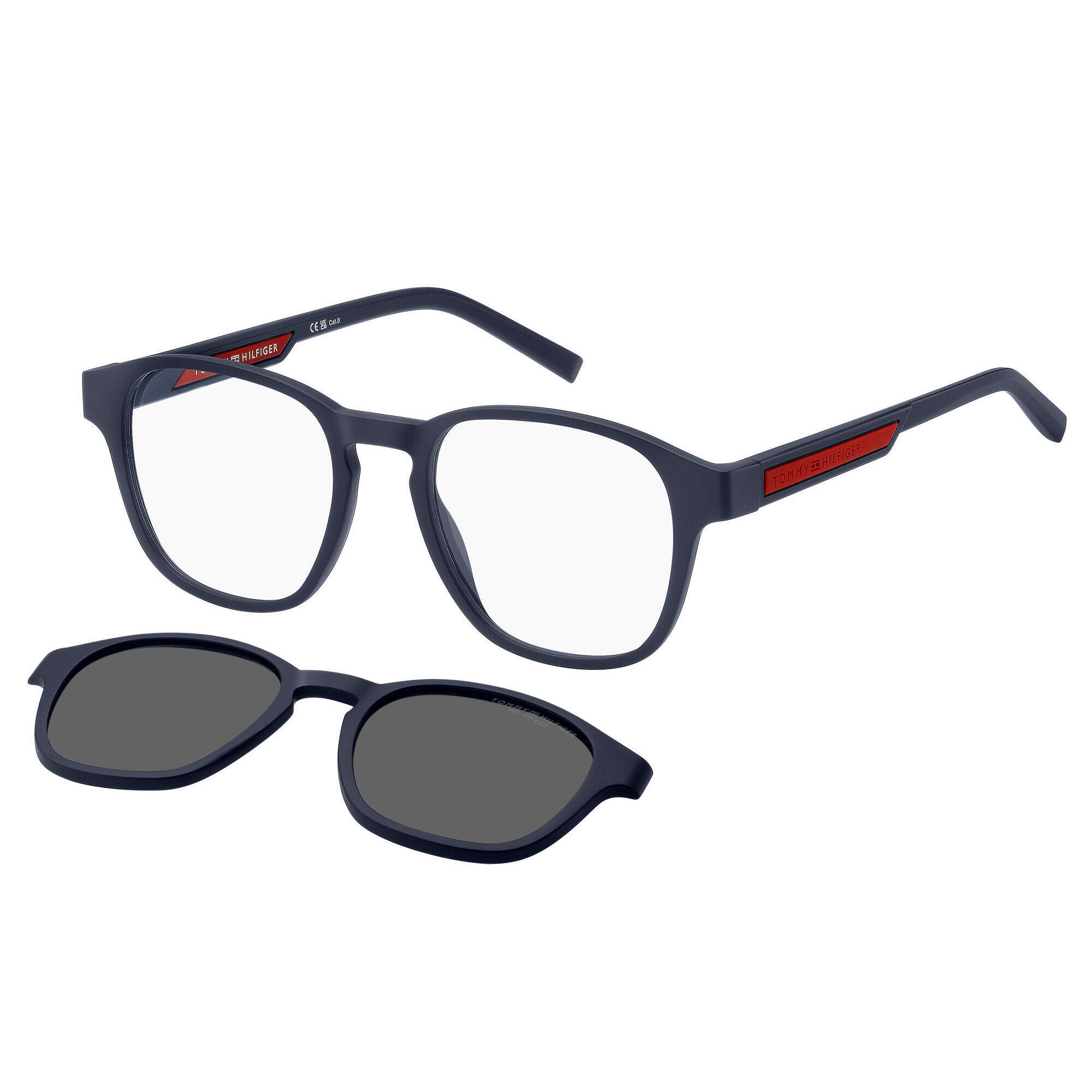 Tommy Hilfiger - Lunettes De Soleil Tommy Hilfiger Th 2085/cs Homme Taille 50/19/145 - Lunettes De Soleil - Bleu|gris - No Size - Decathlon