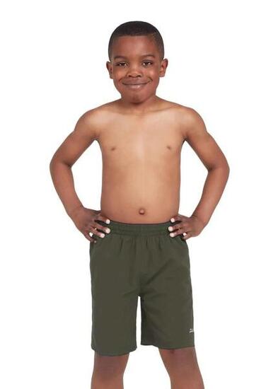 Short délavé Mosman 15 pouces pour garçon Zoggs - Kaki - Taille M