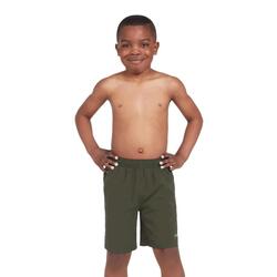 Short délavé Mosman 15 pouces pour garçon Zoggs - Kaki - Taille XL