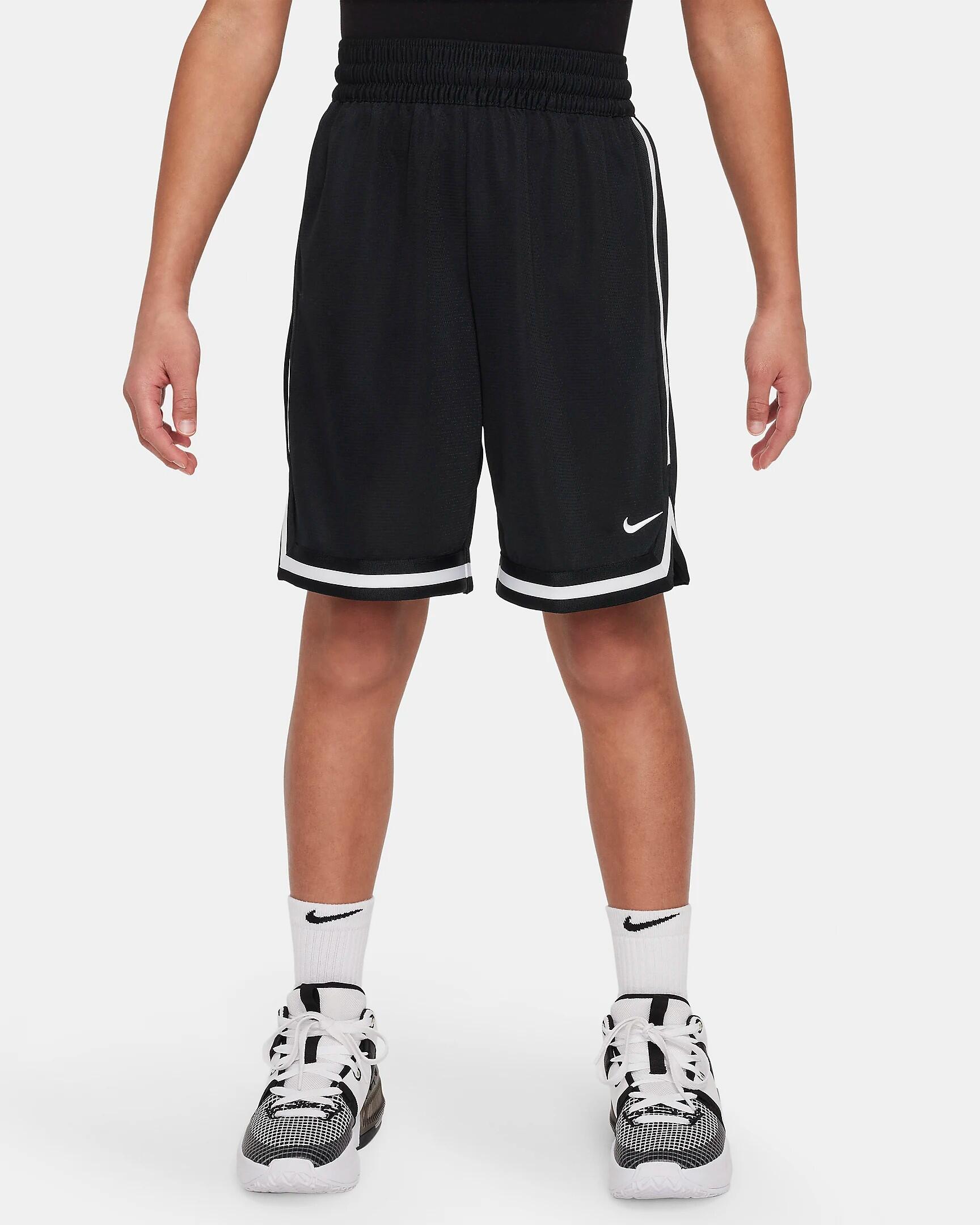 Pantaloncino ragazzo nike dri-fit dna - nero 3/5
