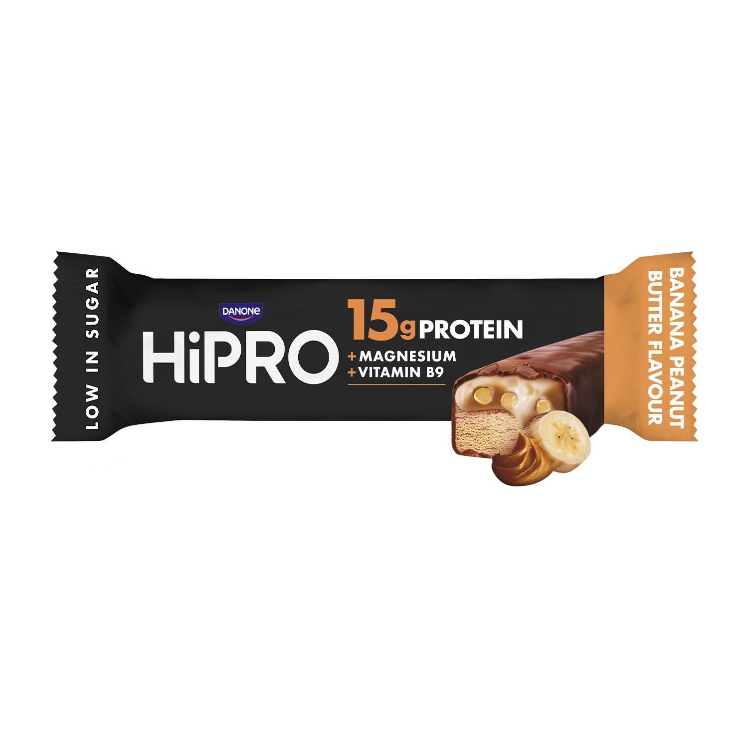 HIPRO Barre Protéinée - Banane Beurre de Cacahuète - 55g 2/4