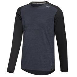 Flow X Maillot à Manches Longues - Anthracite-Black