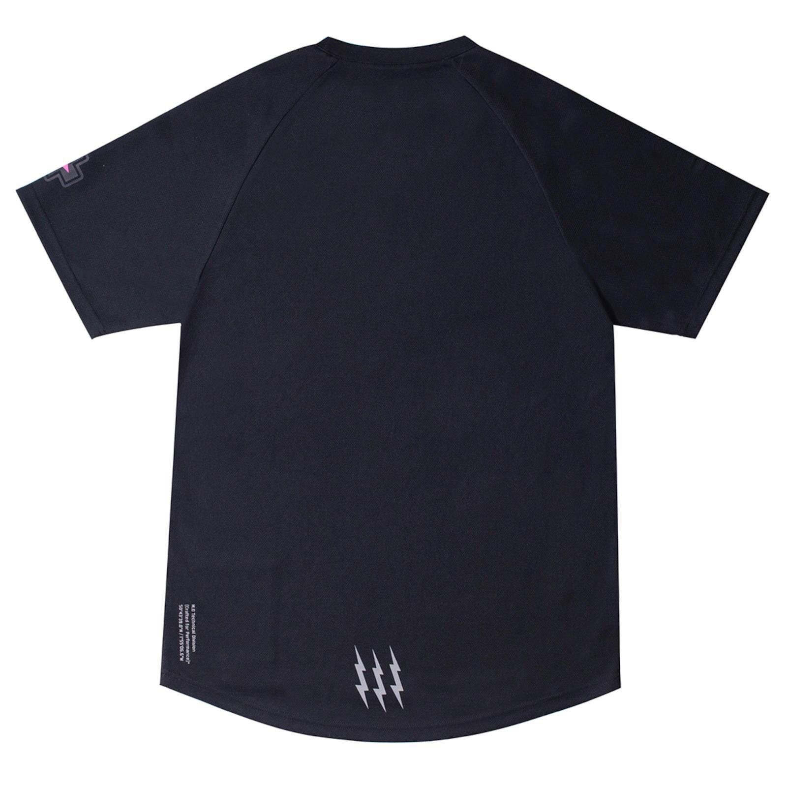 Maglia da motociclista Muc-Off manica corta nera 2/3