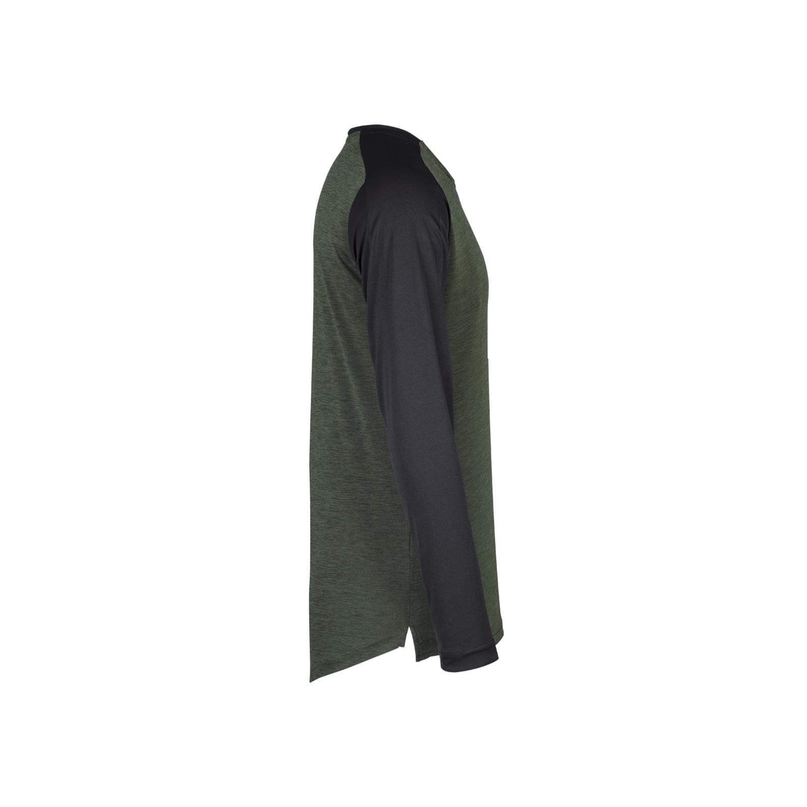 Flow X Kids Maglia a maniche lunghe oliva-nero tinta unita 4/4