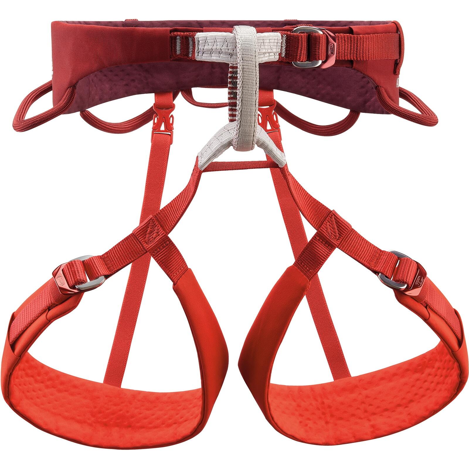 Petzl - Harnais D'Escalade Petzl Adjama Xl Rouge, Cuisses Et Porte-matériels Réglables - Baudrier D'Escalade - Rouge - 48 Xl - Decathlon