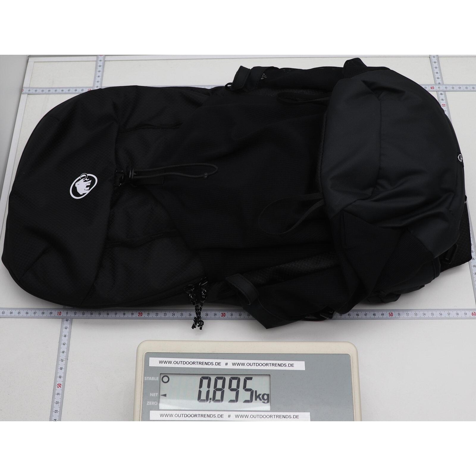 Mochila de senderismo Mammut Ducan 22 L negro con marco metálico 3/6