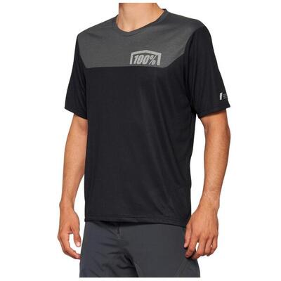 Airmatic short sleeve jersey - zwart/charcoal