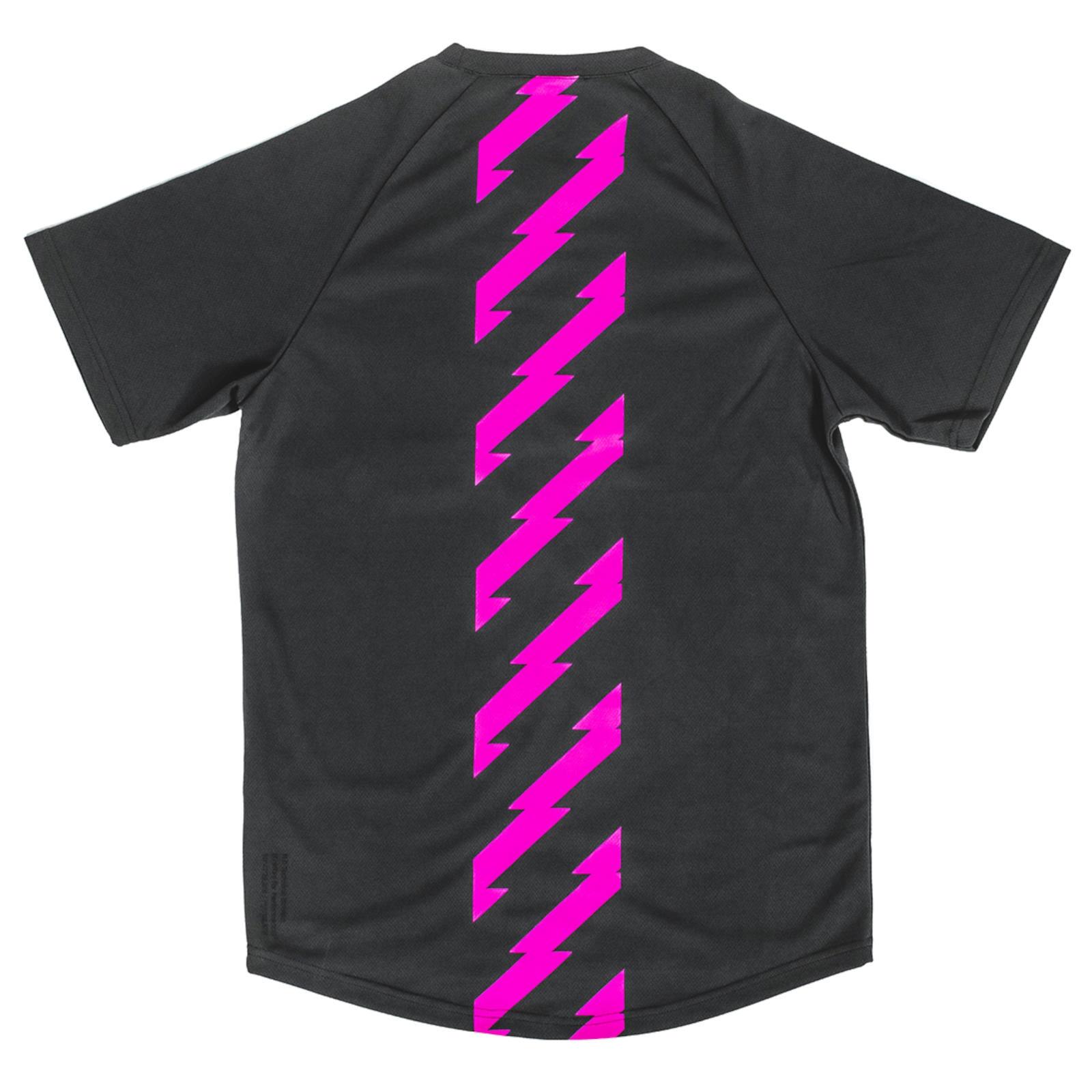 Maillot MTB à manches courtes - Gris/Rose 2/3