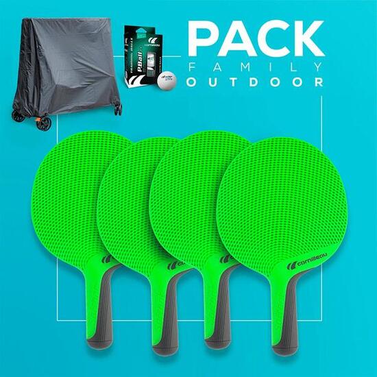 Jeu de raquettes de tennis de table pour l'extérieur