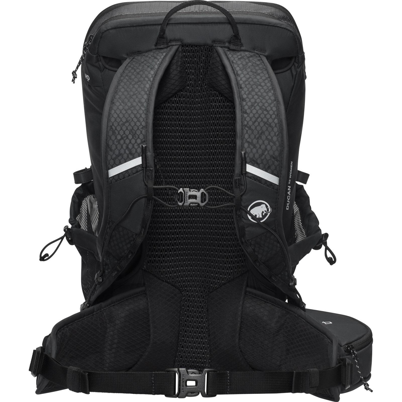 Mochila de senderismo Mammut Ducan 22 L negro con marco metálico 2/6