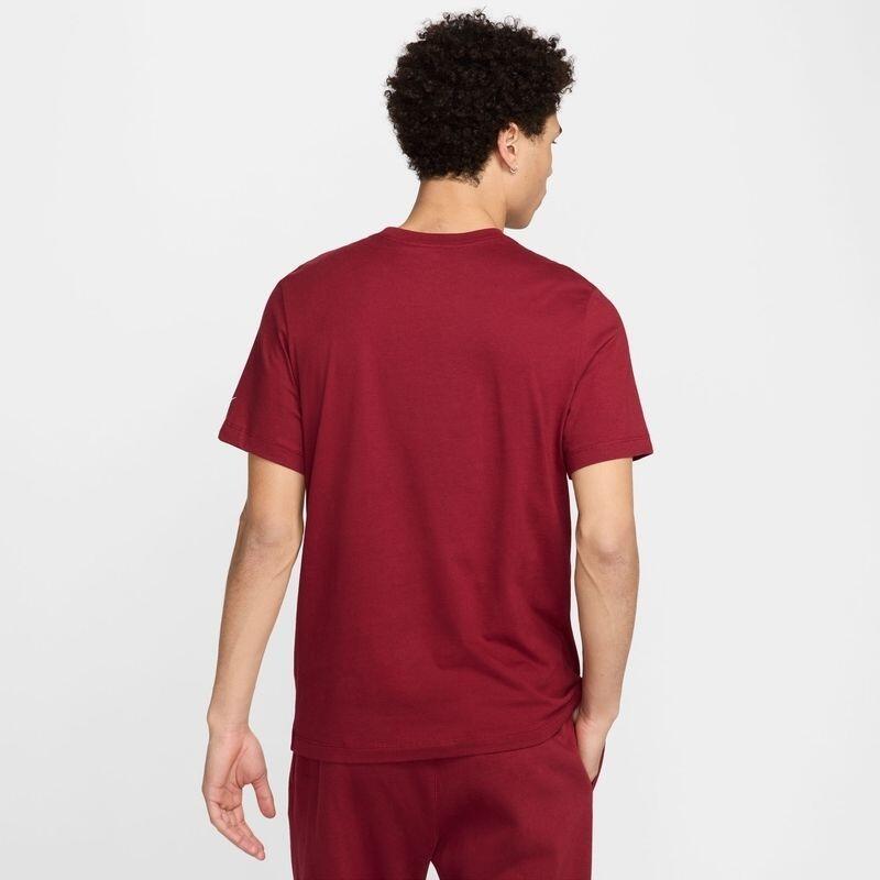 T-shirt uomo nike sportswear - bordeaux 2/5