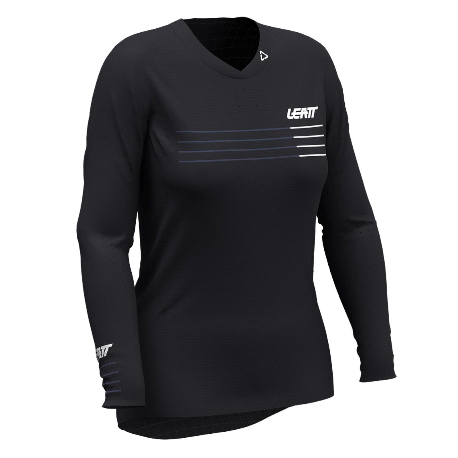 Maglia manica lunga MTB Gravity 4.0 da donna nera 3/5