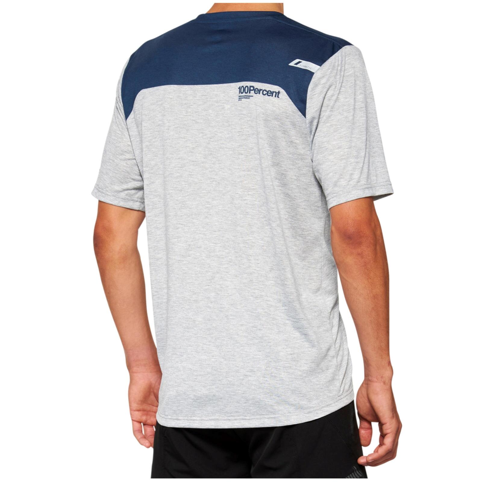 Airmatic Short Sleeve Jersey - Grijs/Middernacht 2/2
