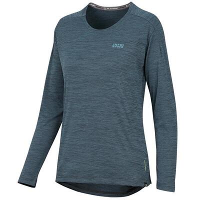 Flow x women's long sleeve jersey - blauw