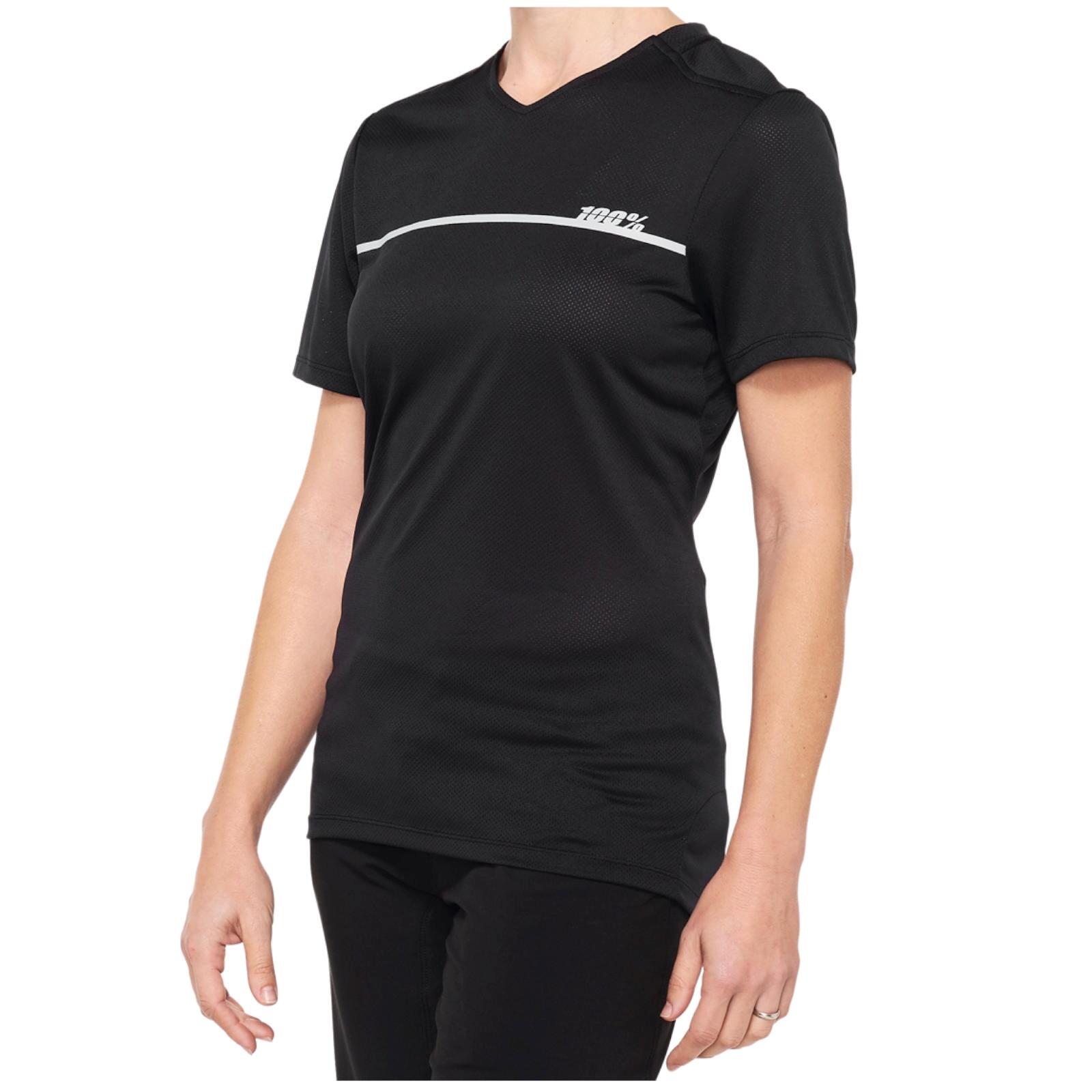 100% - Maillot Fille 100% Ridecamp - Maillot Manches Courtes - Gris|noir - 48 Xl - Decathlon
