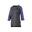 Carve X 3/4 Ladies Jersey - Graphite/Purple