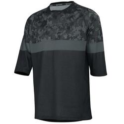 Maillot Carve Air - Noir/Camo - Manches 3/4
