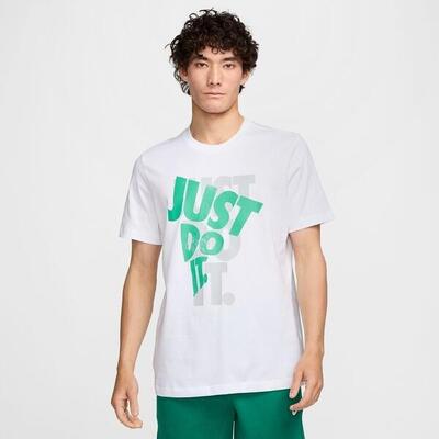 T-shirt uomo nike sportswear just do it - bianco