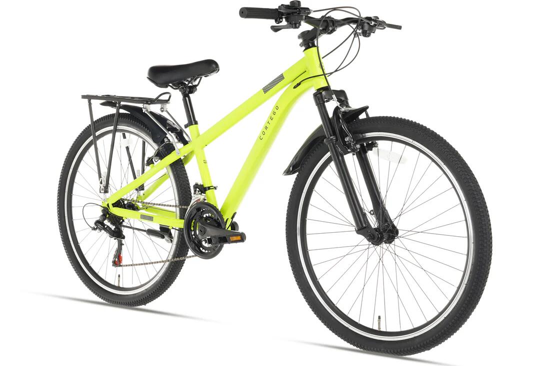 CORE Cortego Ranger Plus Jongensfiets 24 inch Fluogeel - 21 Versnellingen - MTB