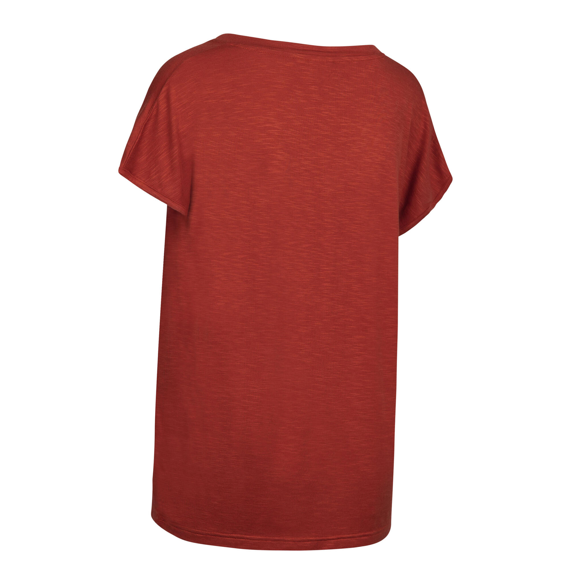 Dames Kabra Relaxed Fit TShirt (Verbrande Sienna) 2/3