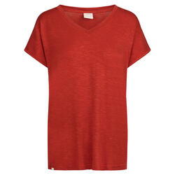 Tshirt KABRA Femme (Rouge Rouille)