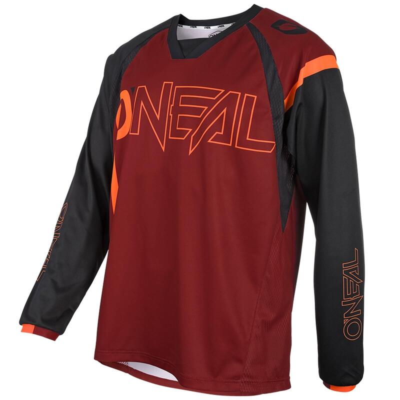 Bluza O'Neal Element Fr Hybrid- XL, Rosu-Portocaliu