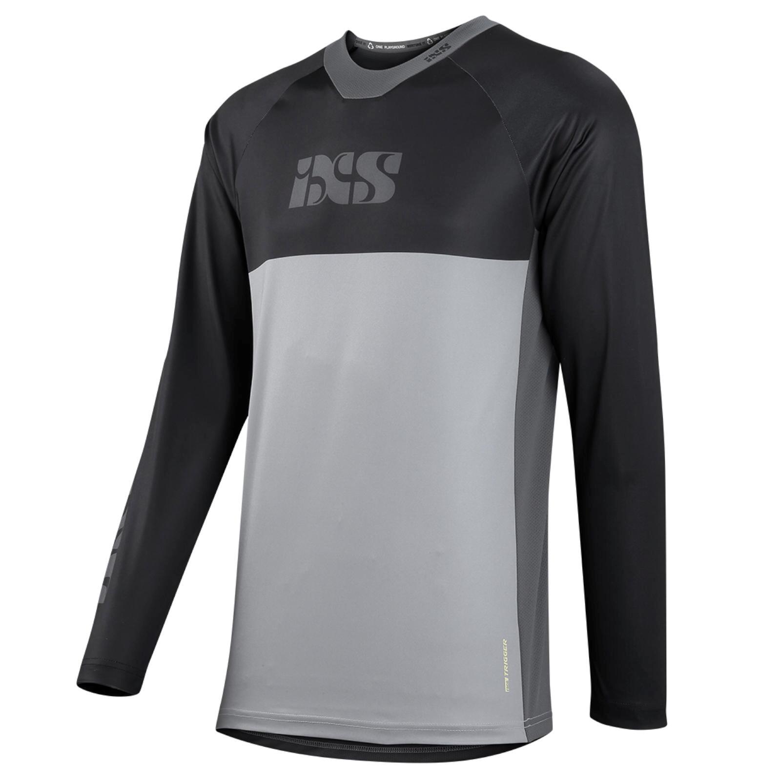 Maillot à manches longues Trigger X - Gris/Noir 1/1