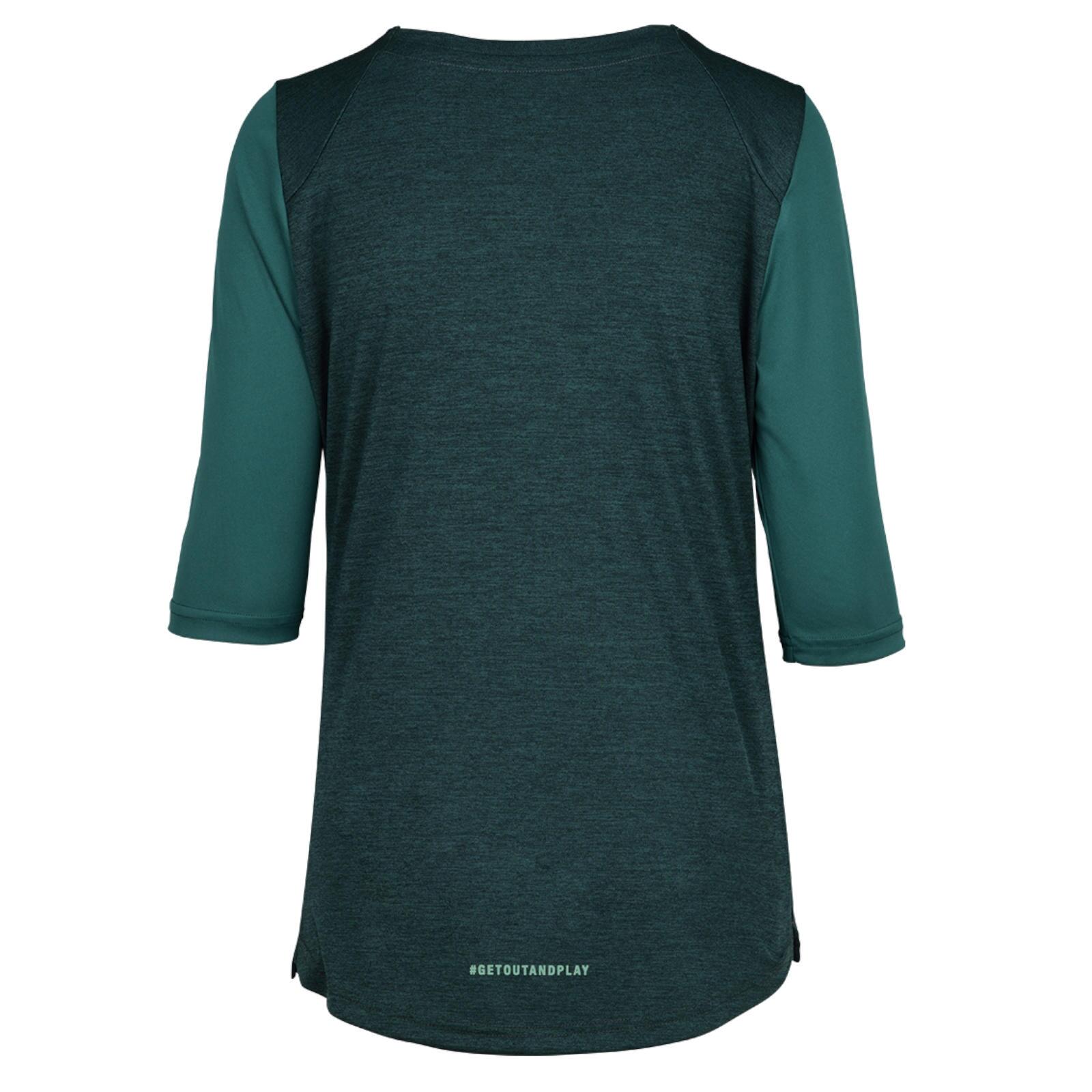 Carve X Women Henley everglade-solid everglade 3/4