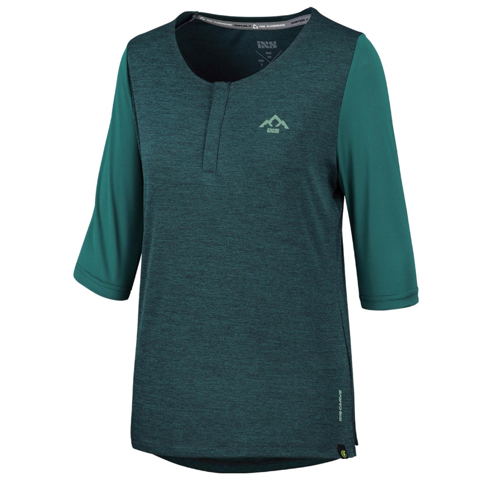 Carve X Women Henley everglade-solid everglade 2/4