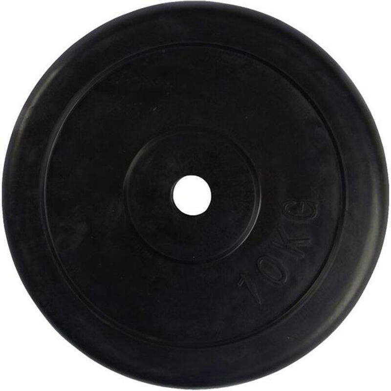 Disque de poids en caoutchouc  - Poids de poids - 30 mm - 1,25 kg
