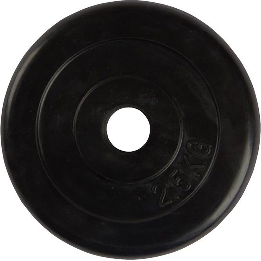 Rubberen Halterschijf - Halter gewicht - 30 mm - 0.5 kg 3/5