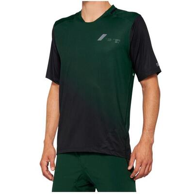 Celium short sleeve jersey - bosgroen/zwart