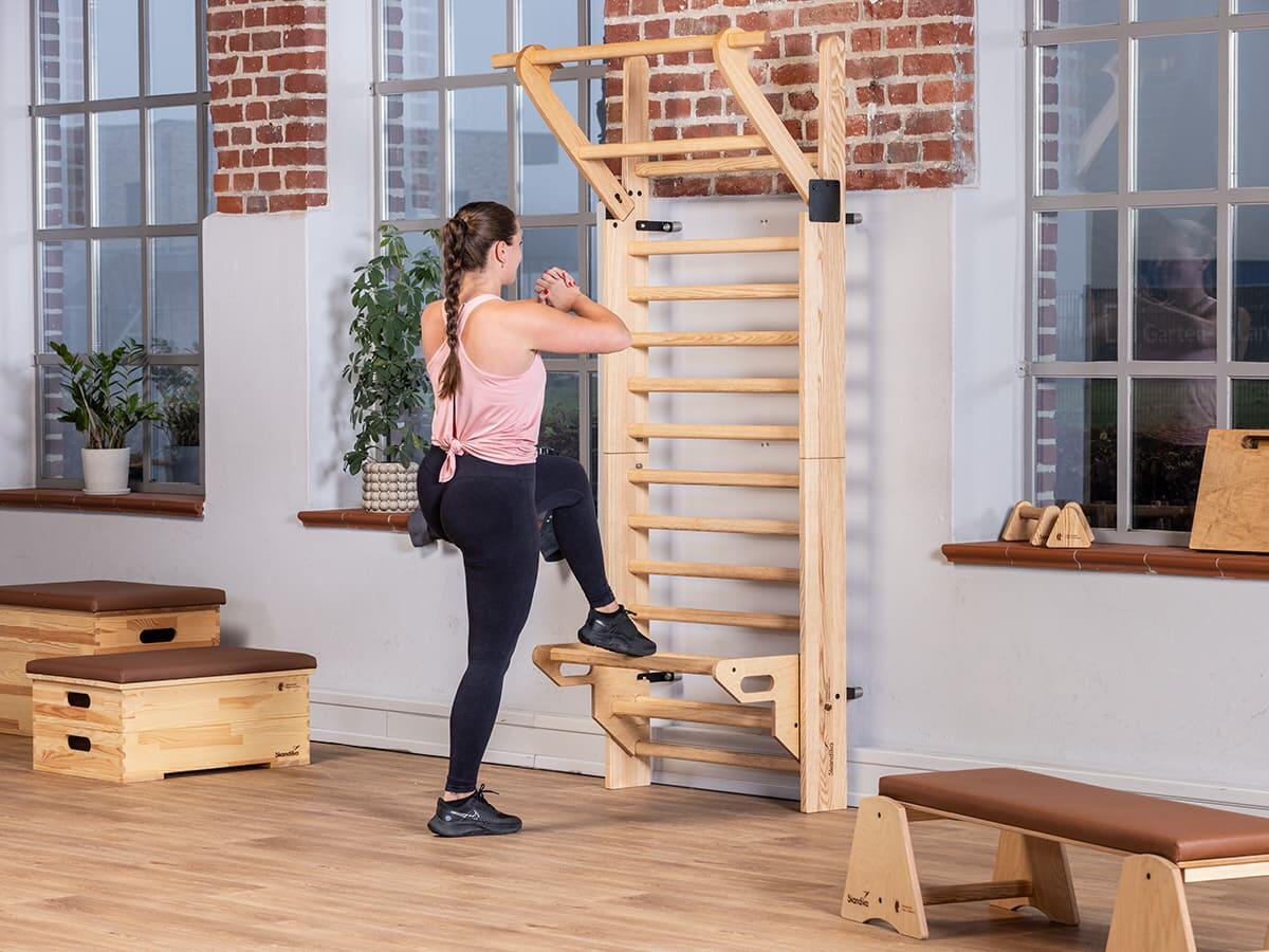 Hrazda Vira ze dřeva Made in Germany se 2 tyčemi 7/7