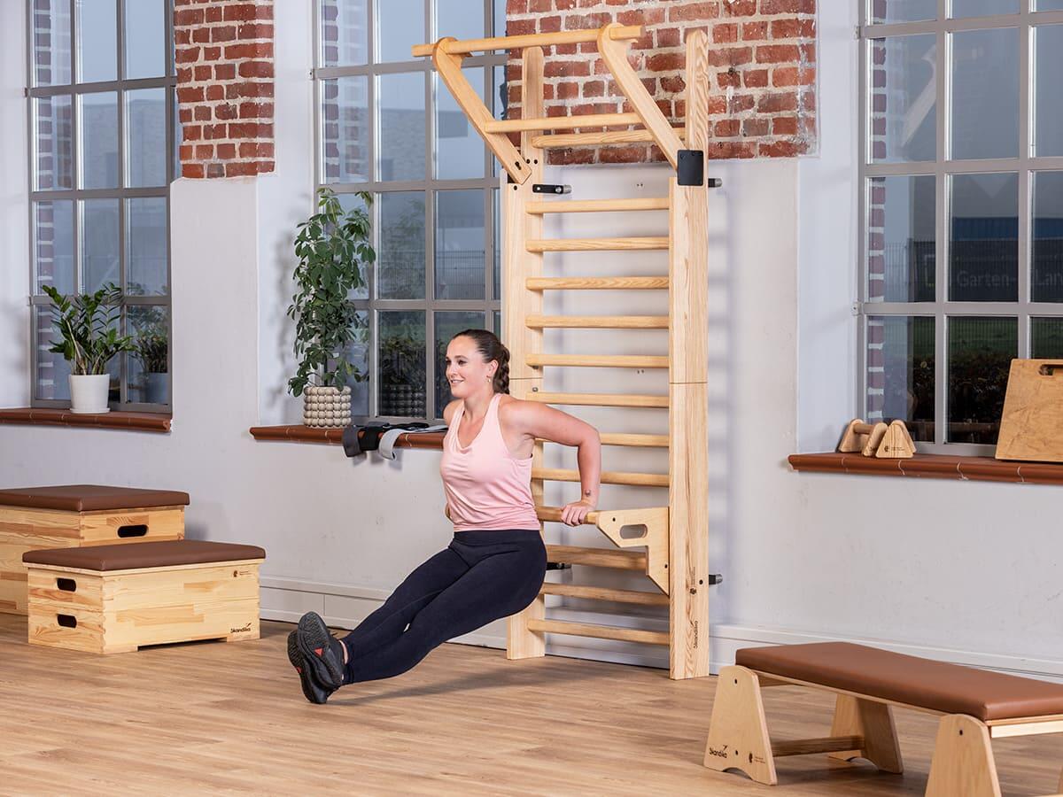 Hrazda Vira ze dřeva Made in Germany se 2 tyčemi 6/7